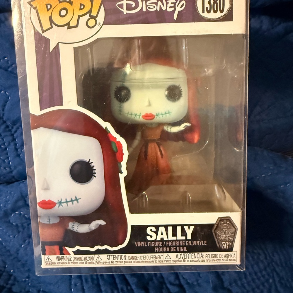 Funko Pop! Disney Sally Figure - Red and White